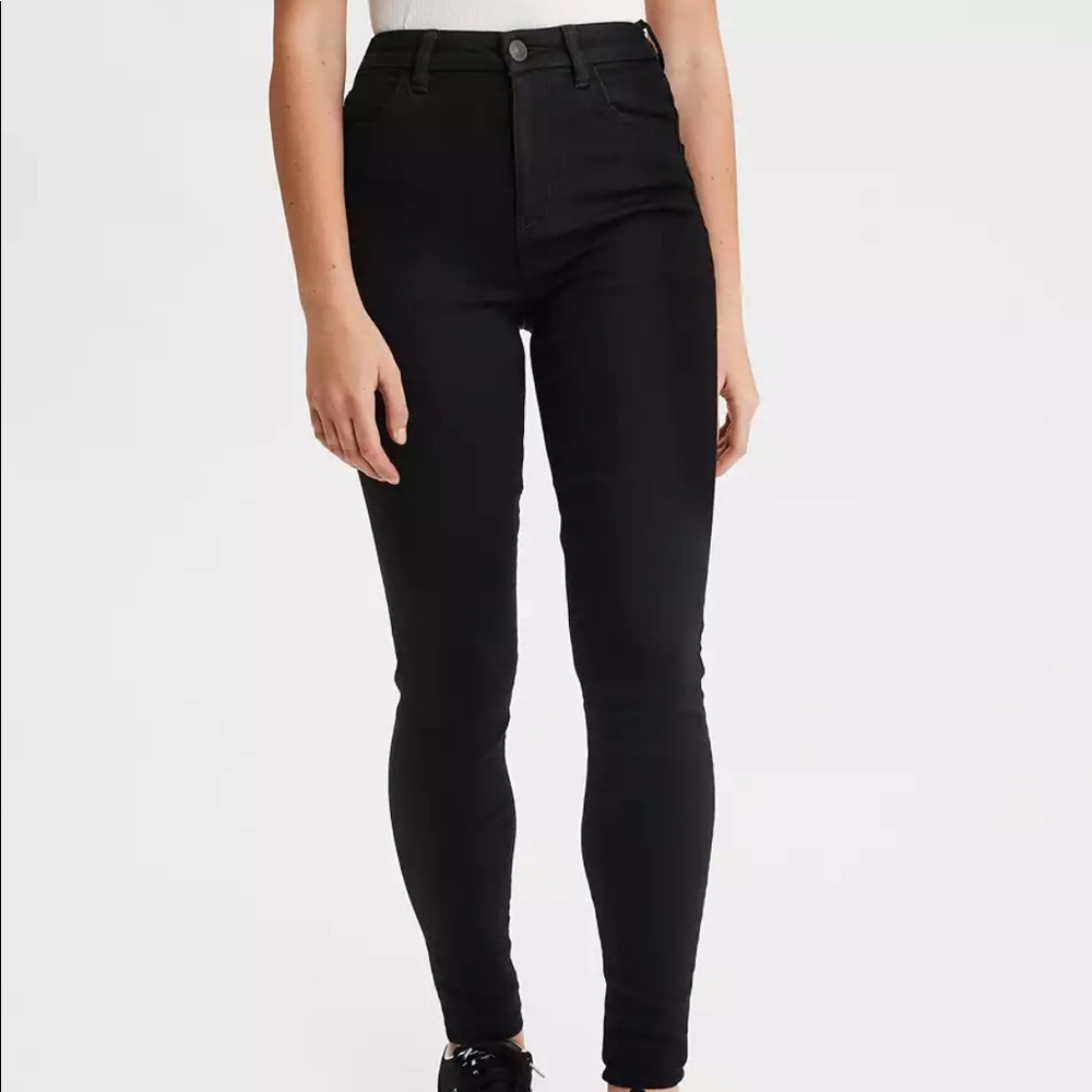 2 Pairs of Black 360 Next Level Stretch Jeggings